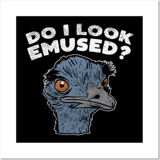 Funny Emu Bird Gifts, Funny Emo Music Quote Posters and Art